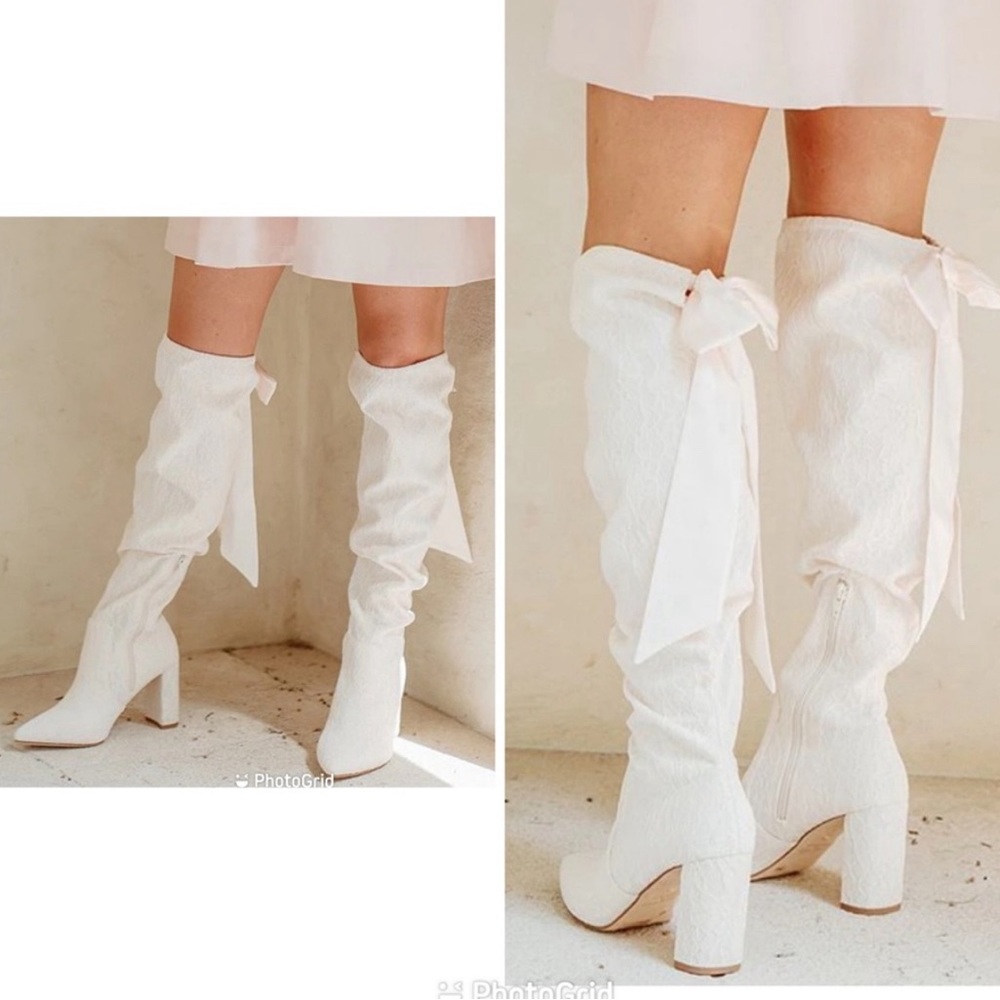 ANTONIO MELANI White Heeled Boots